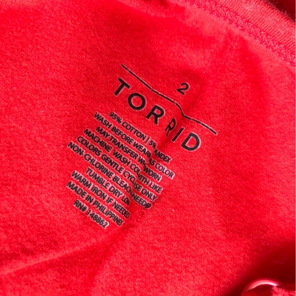 Set of 2 Torrid Camisole in Red & Pink Size 2 / 2X - Picture 8 of 8